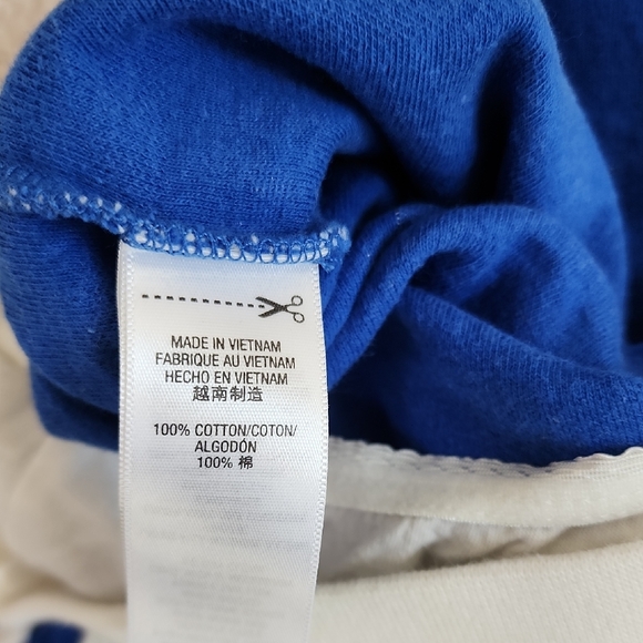 Juicy Couture VINTAGE Striped Blue and White Romper Y2K NEVER WORN! - Picture 5 of 8